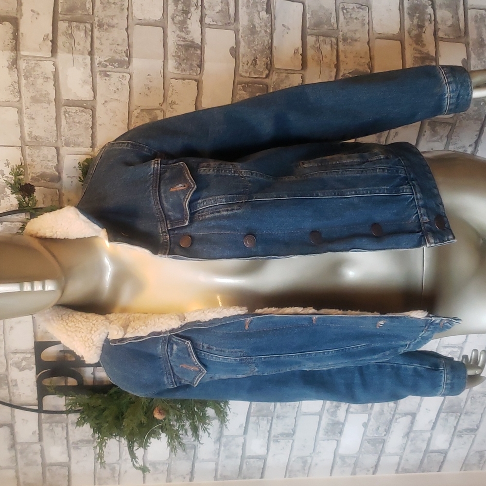 Topshop moto jacket sz 4